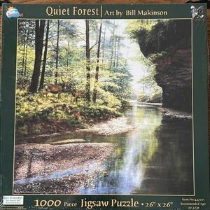 SunsOut Quiet Forest Jigsaw Puzzle - 1000 Pieces - *Last chance*